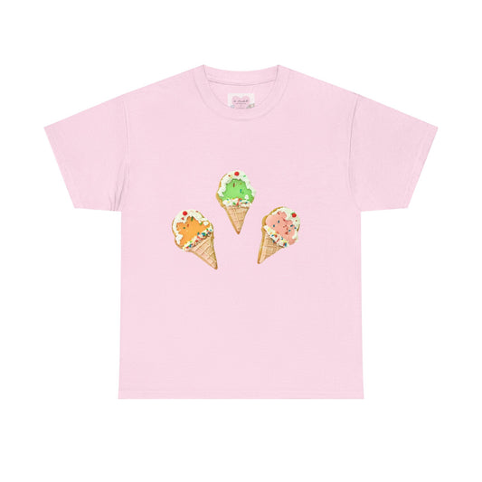 Unisex T-Shirt, oeko tex, Eiscremetüten