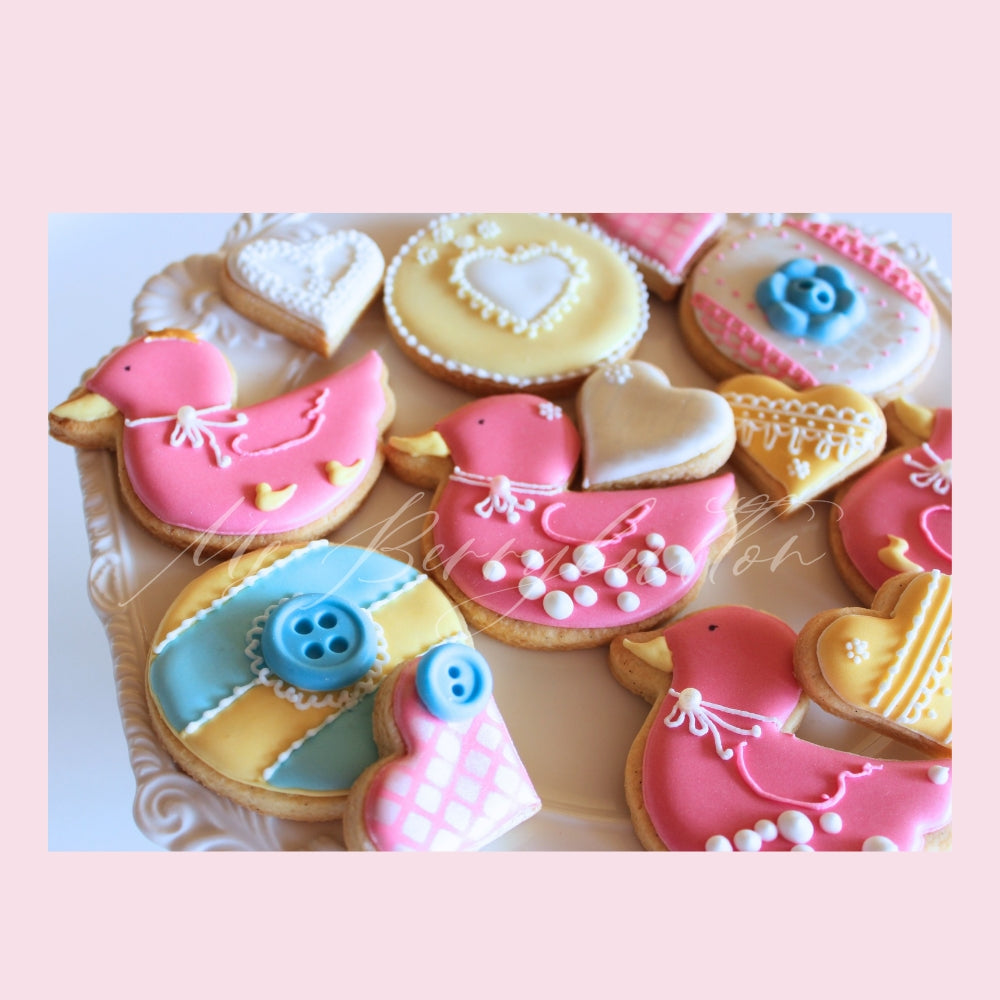 Ab ca Ende Juli bestellbar. Sugarcookies "Babyshower- 13 Stück"