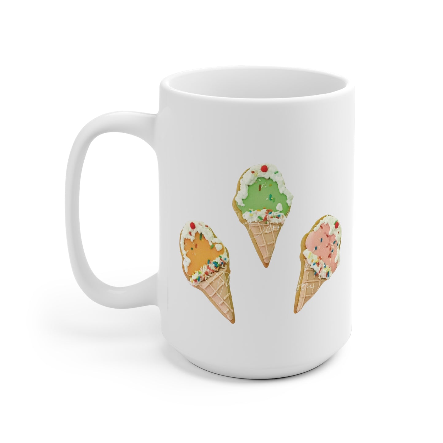Keramikbecher, Eistüten