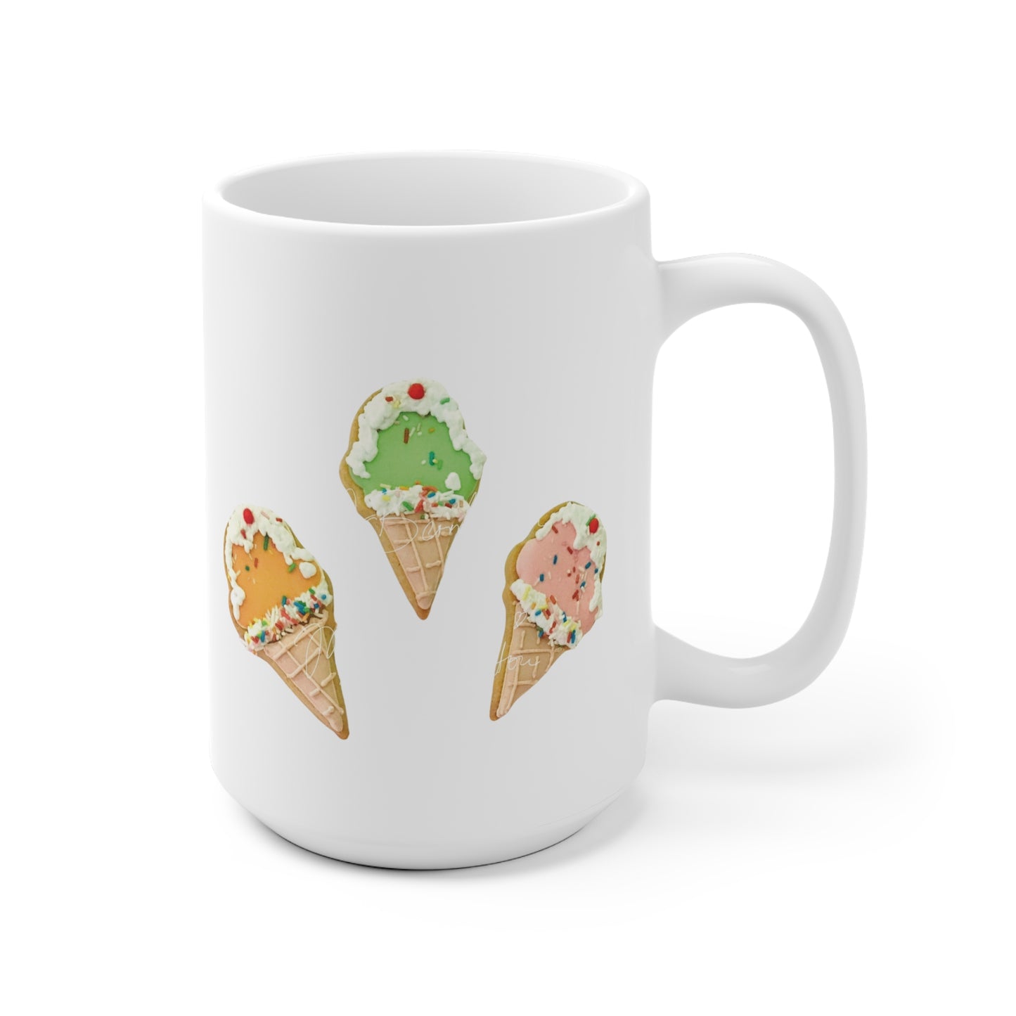 Keramikbecher, Eistüten