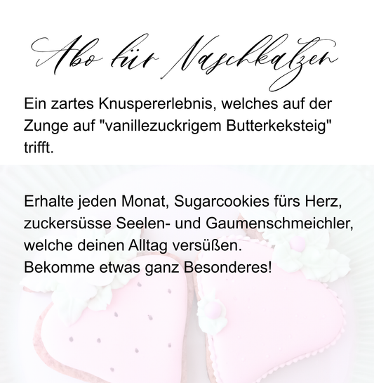 Romance Afternoon Tea Ab 1. AUGUST 2026! Keksabo - Wähle die Länge deines Keks Abonnements