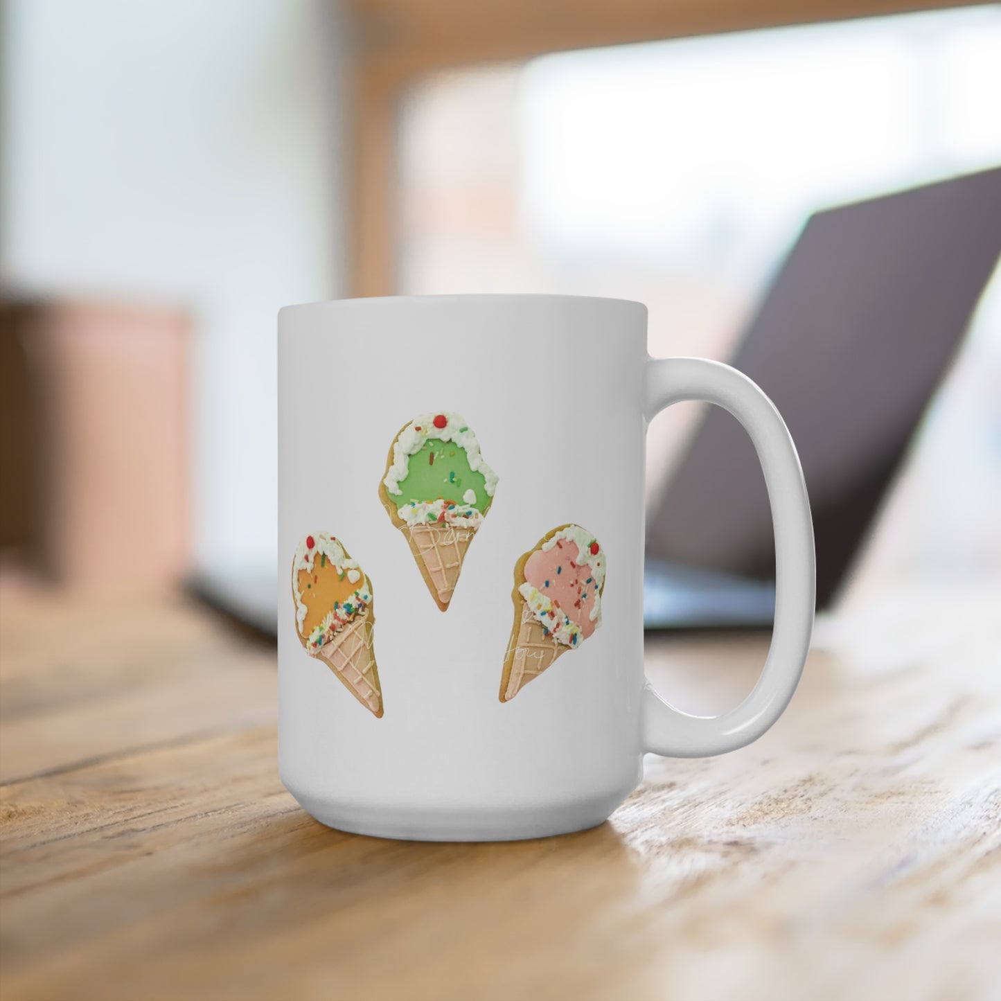 Keramikbecher, Eistüten