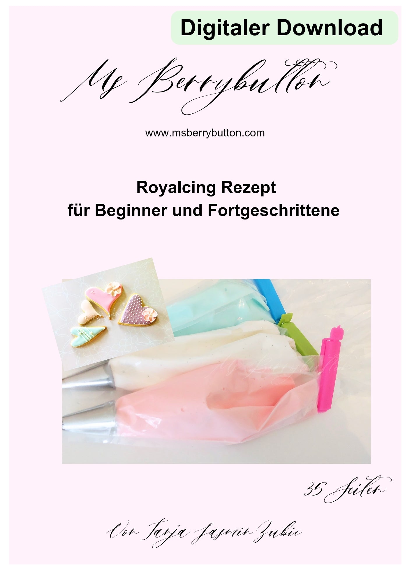 Royalicing Rezept für Kekse