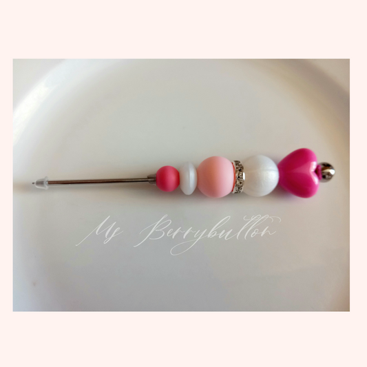 Pink heart, Royalicing-bzw. Kuchen Dekorationsnadel, ab dem 3.7.26 lieferbar
